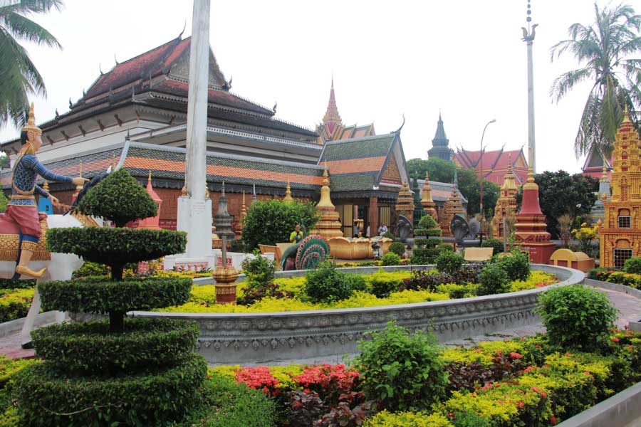 Monk Chanting Cambodia